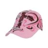 Baseball Cap Pink Cross 1 Baseball Cap Pink Cross -Super Equestrian Supplies baseball cap pink cross