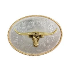Buckle Von Montana Silversmith Longhorn