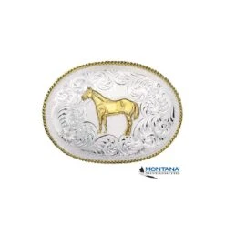 Buckle Von Montana Silversmiths Pferd