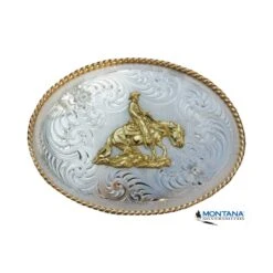 Buckle Von Montana Silversmiths Sliding Horse