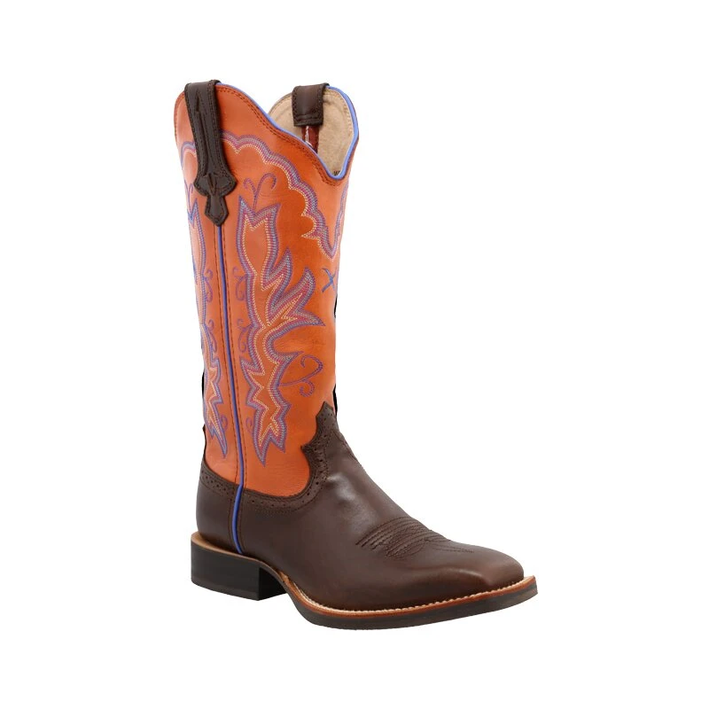 Cowboystiefel Twisted X Women's Ruff Stock Orange 3 Cowboystiefel Twisted X Women's Ruff Stock Orange
