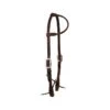 Einohrkopfstück Harness Dunkel Mit Edelstahlschnalle -Super Equestrian Supplies einohrtrense aus harnessleder 1