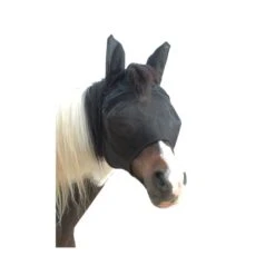 Fliegenmaske Mit Ohren Schwarz