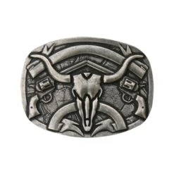 Buckle Longhorn And Colts