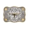 Buckle Longhorn Rechteck -Super Equestrian Supplies guertelschnalle longhorn 1