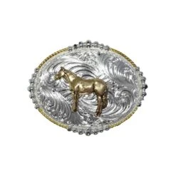 Buckle Quarter Horse Oval