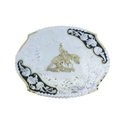 Buckle Von Montana Silversmiths Reining Floral