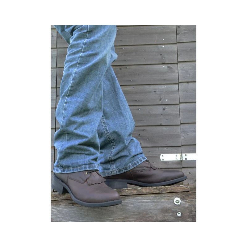 Herren Lacer Stiefel American Star Boot Dunkelbraun 6 Herren Lacer Stiefel American Star Boot Dunkelbraun - Image 4