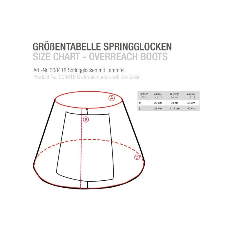 Hufglocken Mit Lammfell 8 Hufglocken Mit Lammfell - Image 6