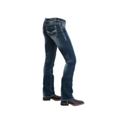 Super Equestrian Supplies 20 Jeans Randi Rose Royce Dunkel