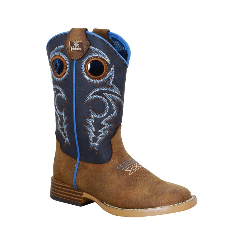 Cowboystiefel Für Kinder Blau Größe 29-35 3 Cowboystiefel Für Kinder Blau Größe 29-35