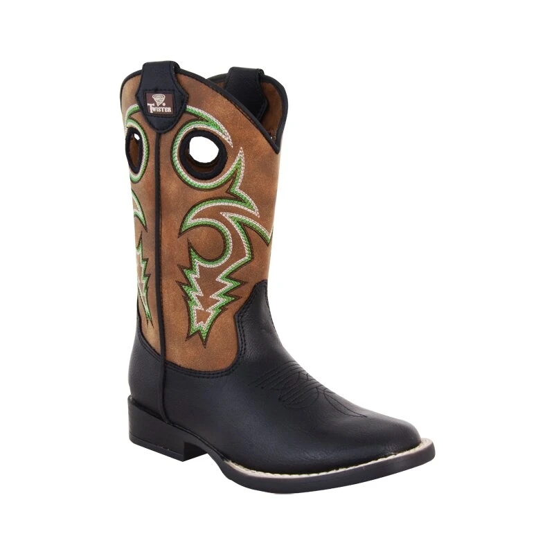 Cowboystiefel Schwarz Für Kinder Gr. 30 Bis 35 3 Cowboystiefel Schwarz Für Kinder Gr. 30 Bis 35