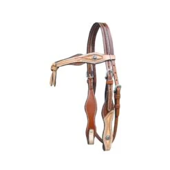 Kopfstück Punziert Mit Points Zweifarbig