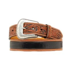 Gürtel Mit Lederapplikation