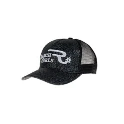 OSWSA Ranchgirls Base Cap Tinsel Glitzer Schwarz