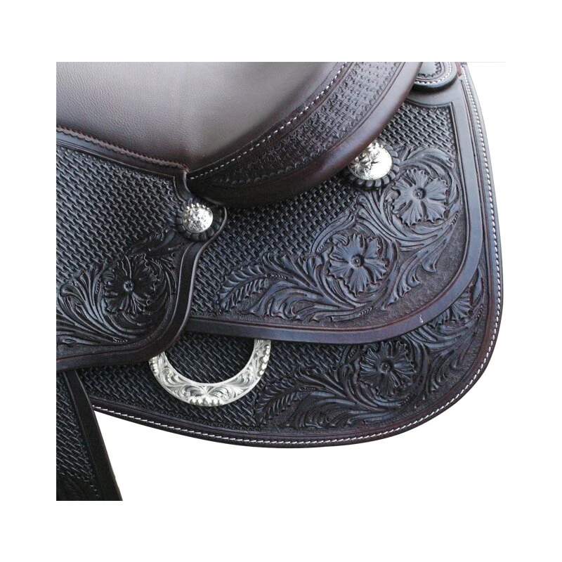 Westernsattel Pullman Blume Basket Reiner 4 Westernsattel Pullman Blume Basket Reiner - Image 2