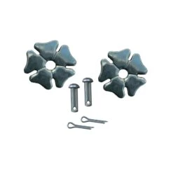 Sporenrädchen Kleeblatt Mit Achse Und Splint