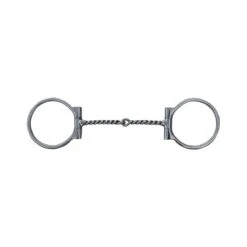 Twisted Wire Snaffle Bit