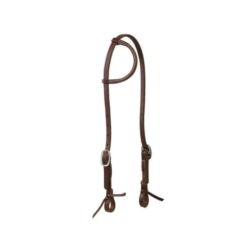 Weaver Einohr Kopfstück Harnessleder Geölt 3 Weaver Einohr Kopfstück Harnessleder Geölt