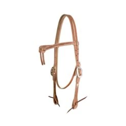 Kopfstück Harnessleder Knotenstirnband